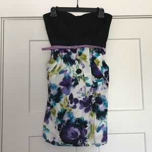 floral formal dress